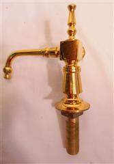 LOT OF 4 #P0013 ANTIQUE LUXURY BRASS STROM PLUMBING TUB FIXTURES ONE UNUSED 3 US